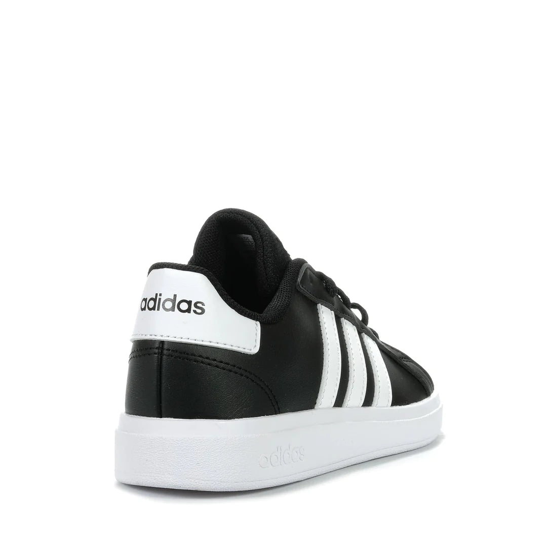 .ADIDAS YOUTH GRAND COURT 2.0  - CBlack/FTWhite/CBlack - (GW6503) - GC8 - R2L13