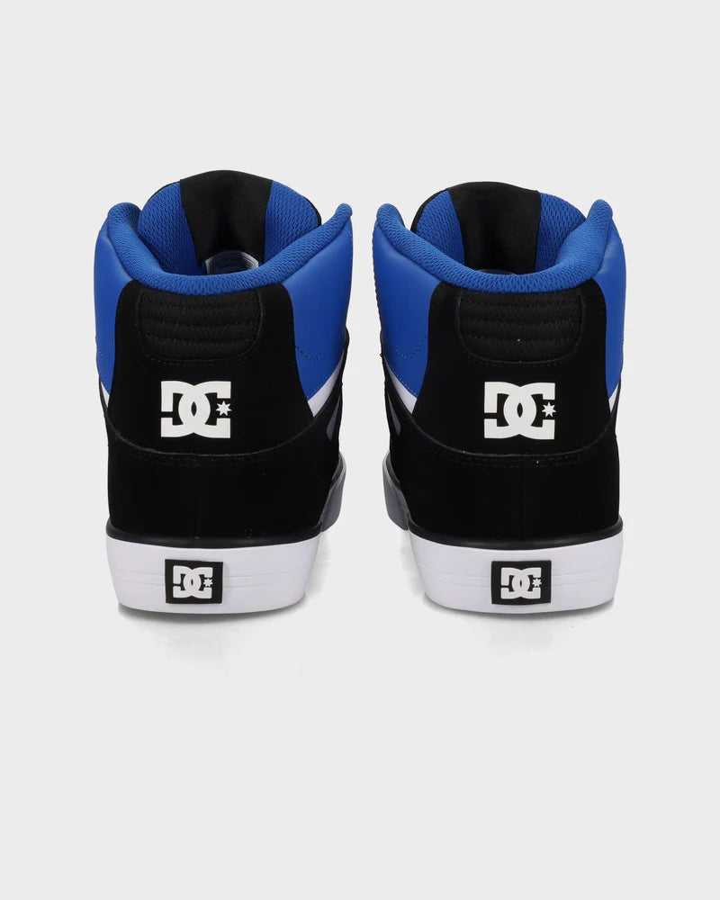 .DC Mens Pure High Top WC - BLACK/BLUE/WHITE - (ADYS400043-007) - MBX - R2L18
