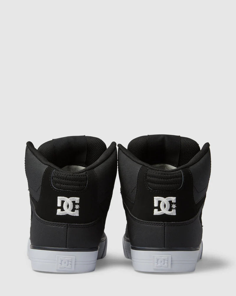 .DC Mens Pure High Top WC - BLACK/WHITE - (ADYS400043-BLW) - ADW - R2L18