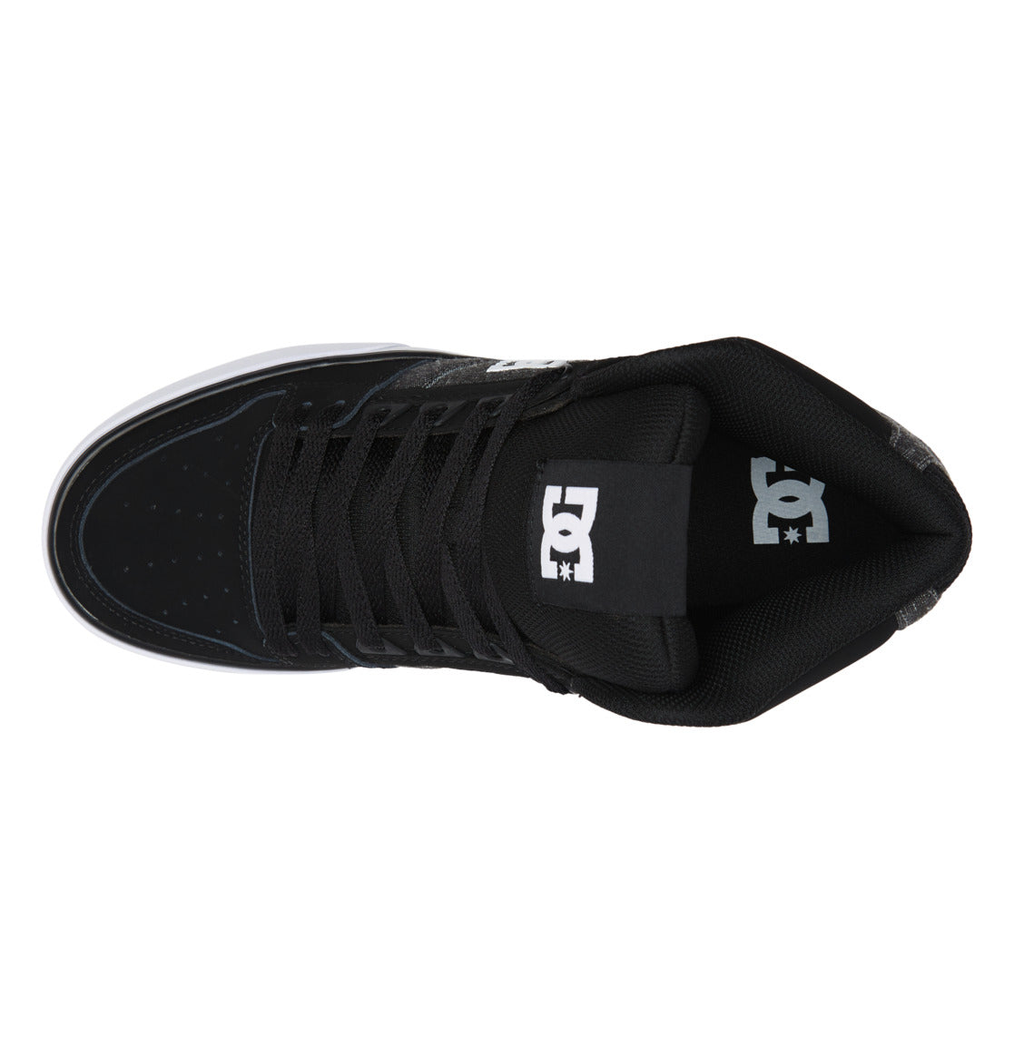 .DC Mens Pure Hi top WC -  BLACK/BATTLESHIP - (ADYS400043-BTT) - BUT - R2L17