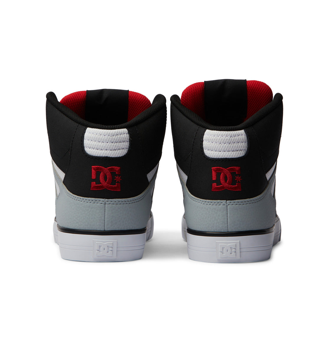 .DC Mens Pure Hi top WC - BLACK/GREY/RED - (ADYS400043-BYR) - BYR - R2L17