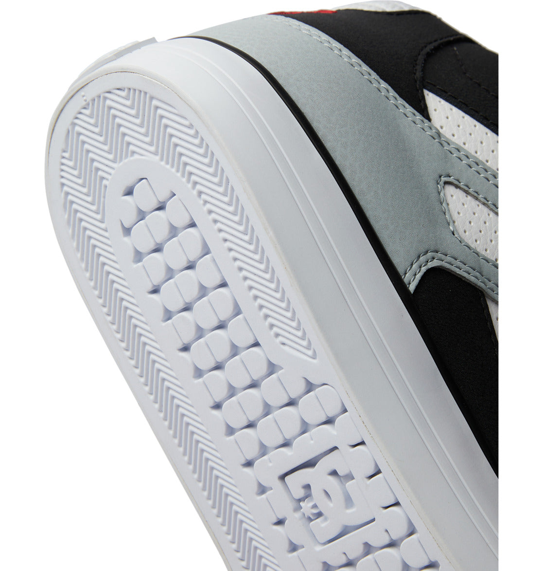 .DC Mens Pure Hi top WC - BLACK/GREY/RED - (ADYS400043-BYR) - BYR - R2L17