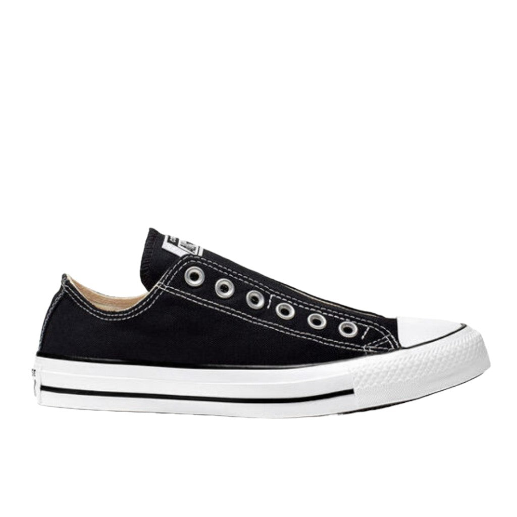 .Converse Chuck Taylor Slip Canvas Womens Blk/Wht - (164300C) - SLB - R1L7