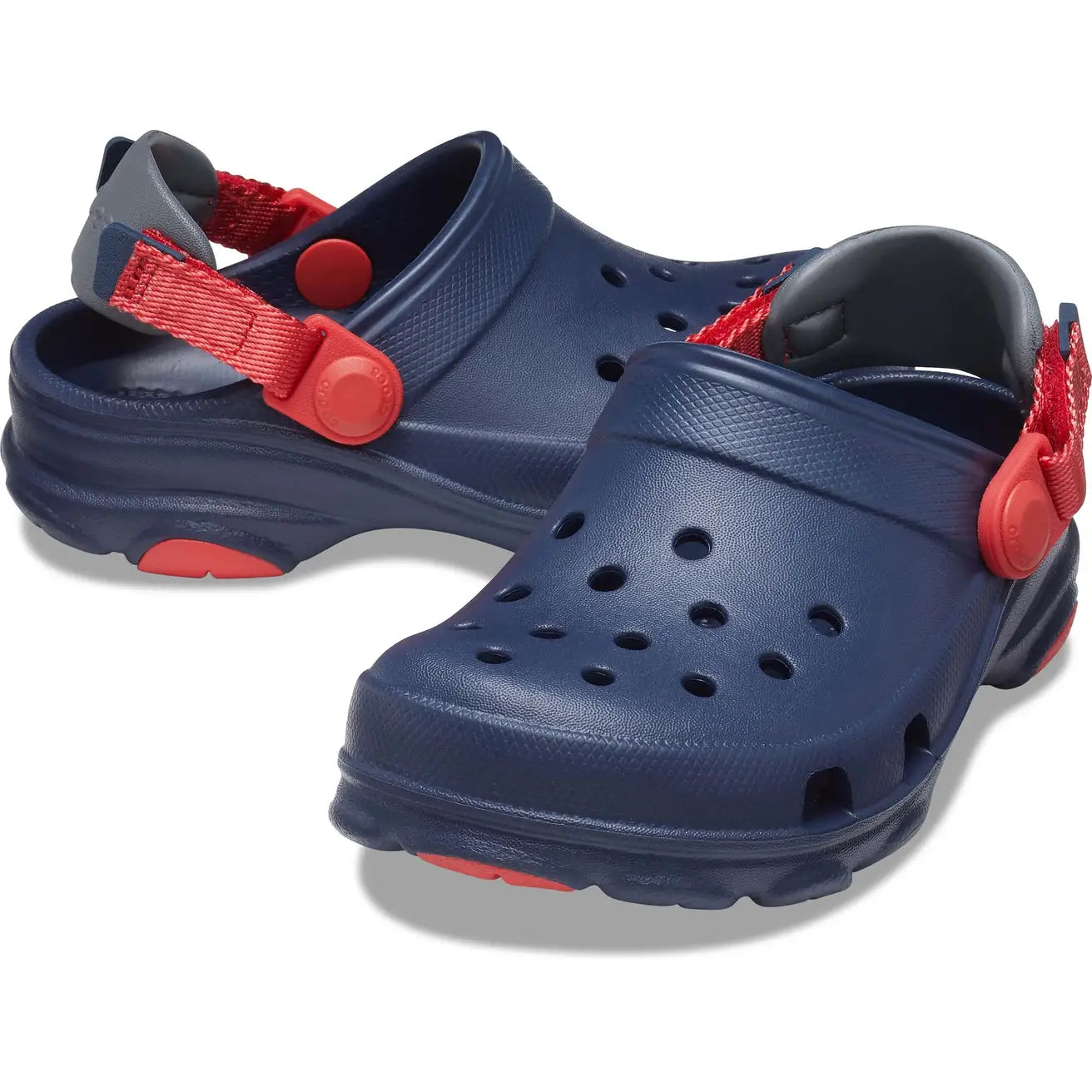 - Classic Crocs All-Terrain Clog TODDLER - Navy -  (206747-410) - F