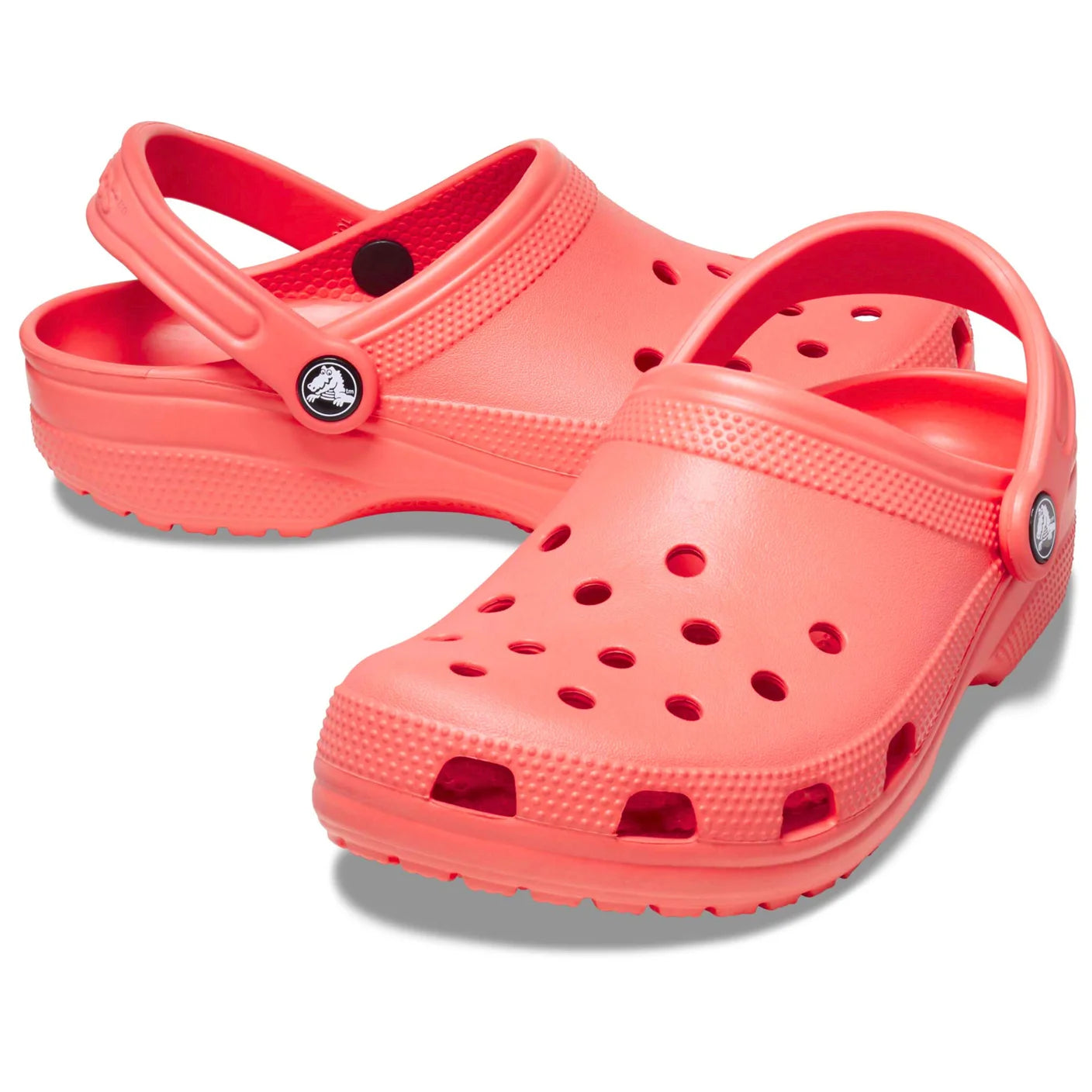 - Crocs Unisex Original Classic Clogs Watermelon (Peachy Colour) (Beach)- (10001 6VT) - F