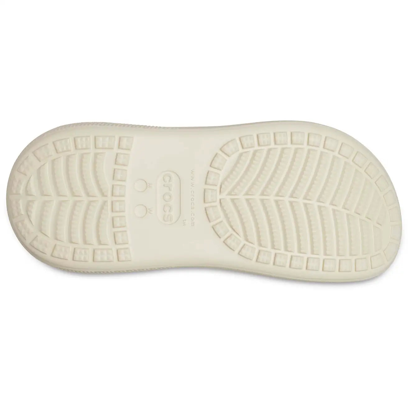 .Crocs Unisex Original Classic Crush Clogs Bone - (Beach) - (207521-2Y2) - F