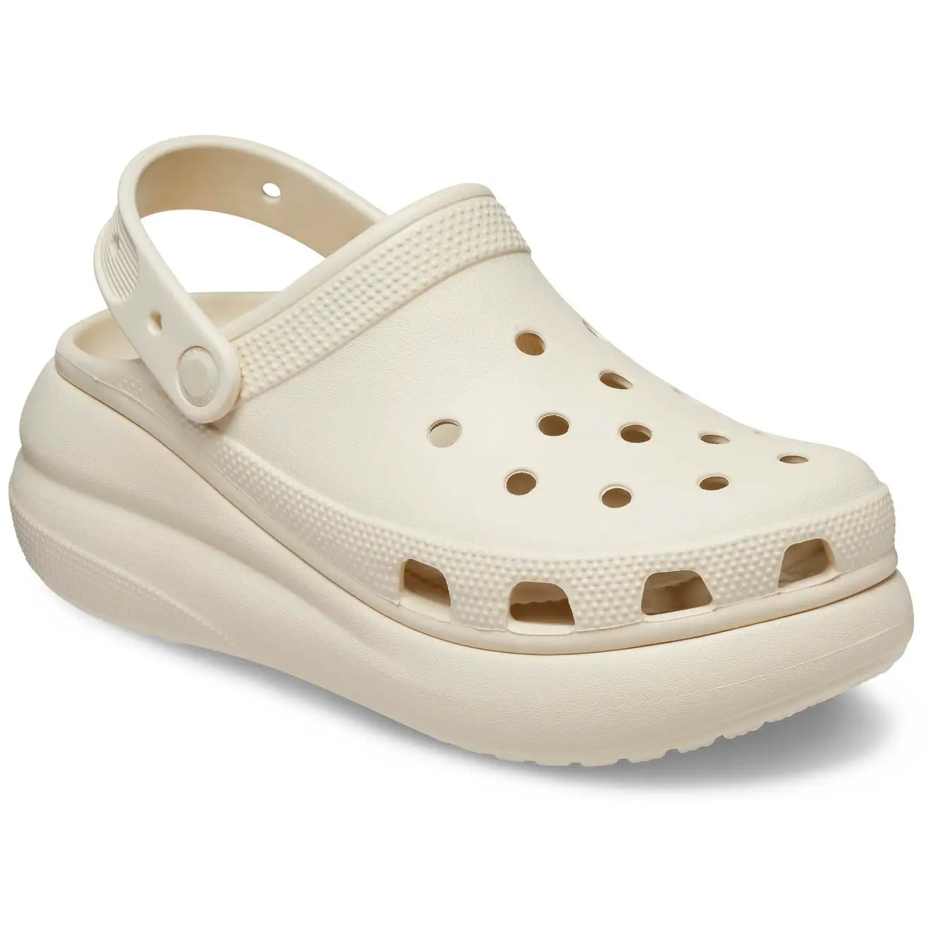 .Crocs Unisex Original Classic Crush Clogs Bone - (Beach) - (207521-2Y2) - F
