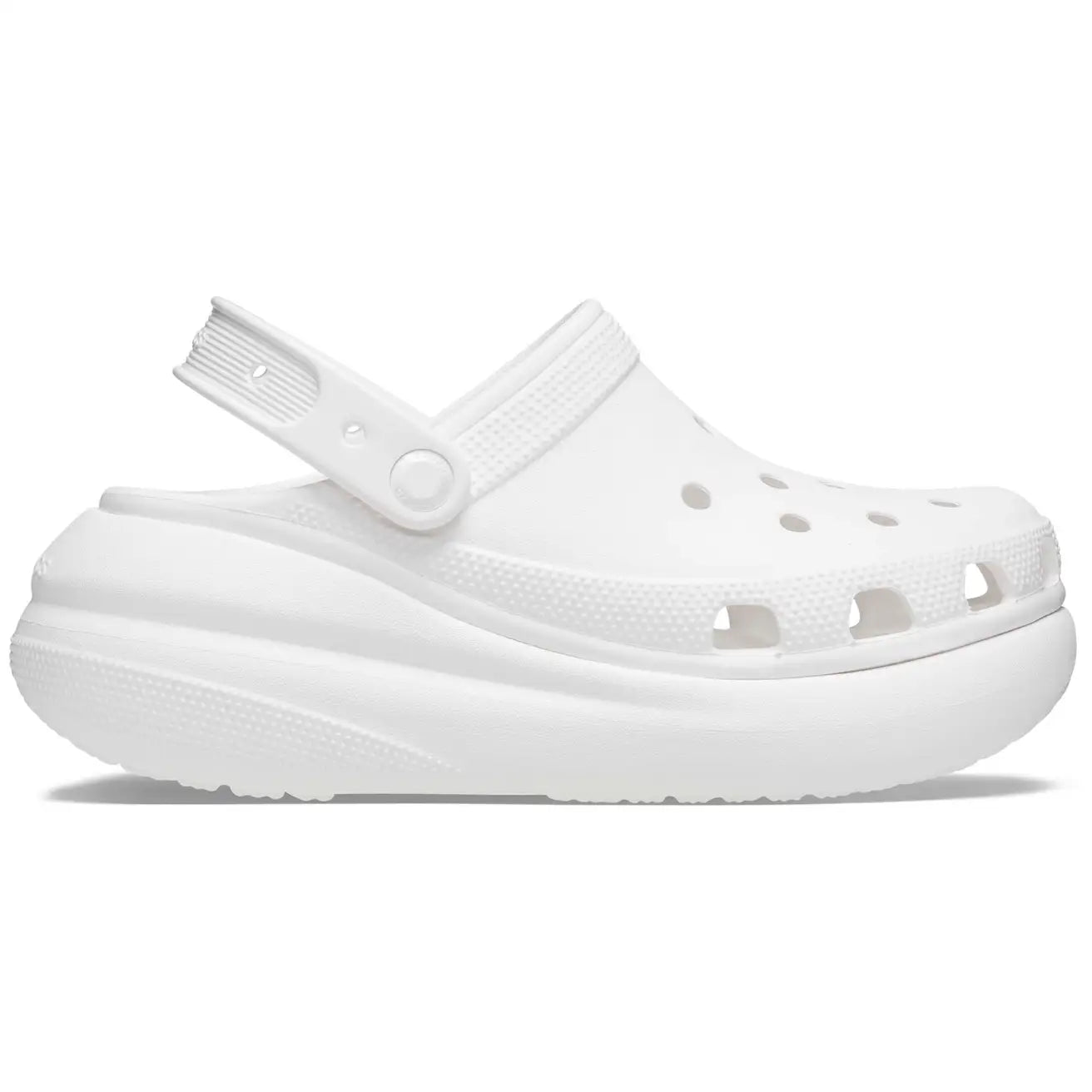 Crocs Unisex Original Platform Adults Crush Clogs White 206750 10 Shoe Bizz