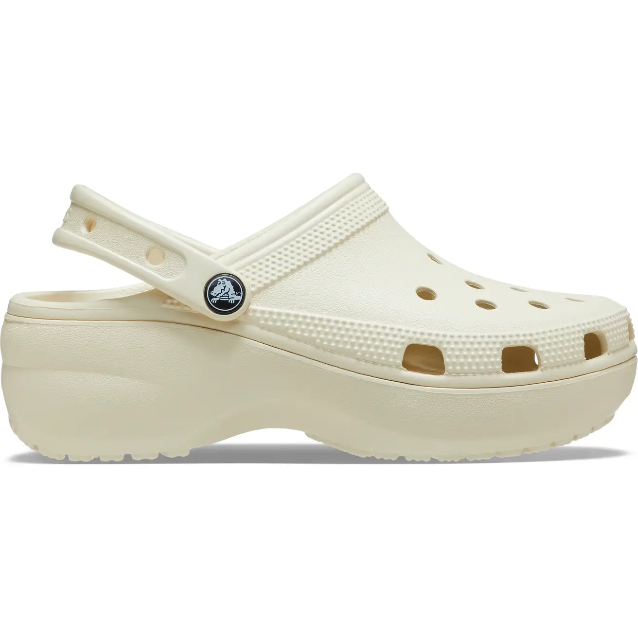 .Crocs Unisex Original Platform Clog BONE - (206750-2Y2) - F