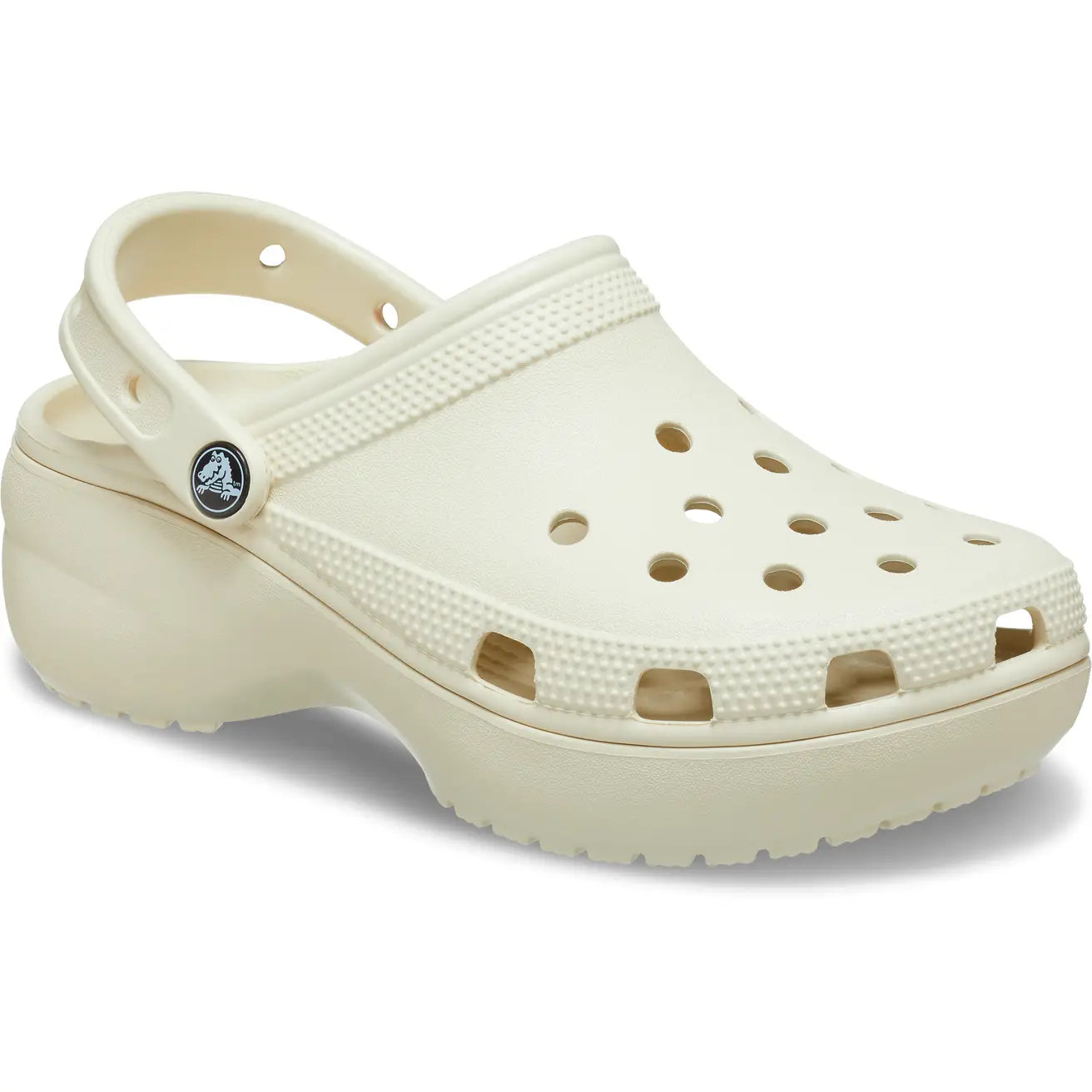 .Crocs Unisex Original Platform Clog BONE - (206750-2Y2) - F