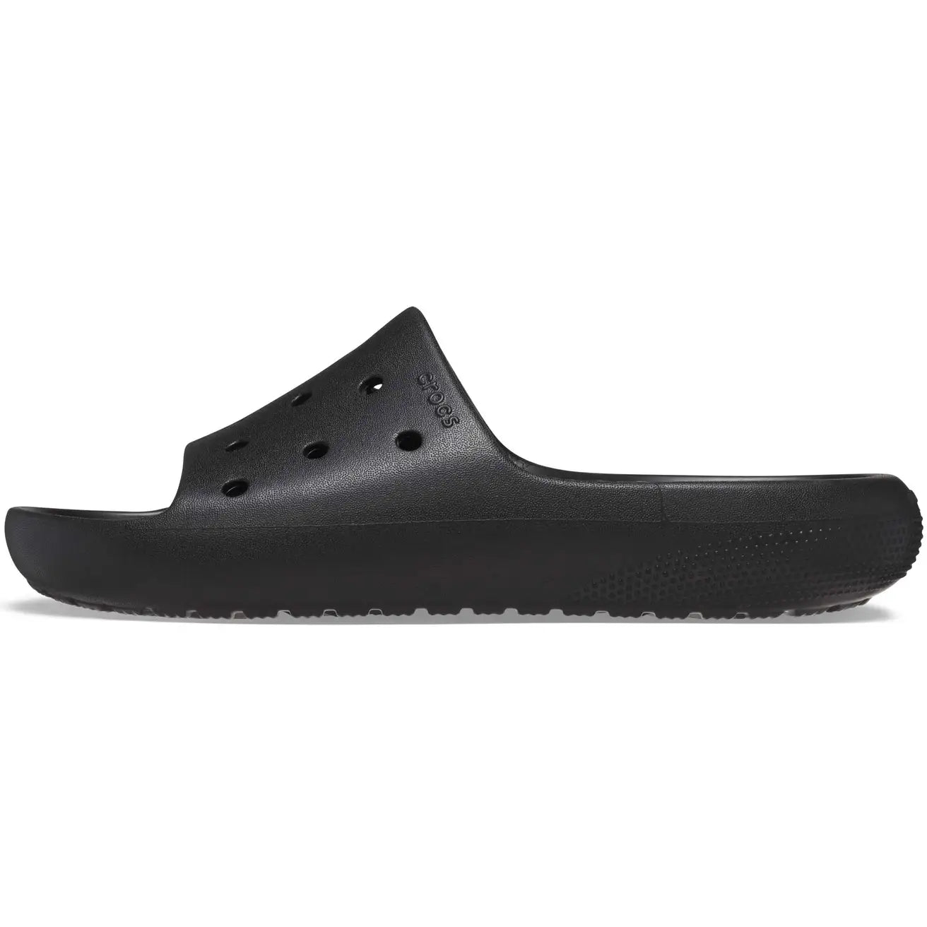 - Crocs Classic Slides (Scuffs) Mens Black - (209401-001) - F