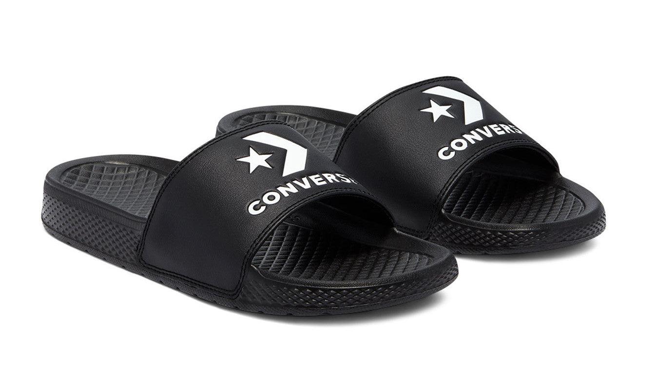 .Converse CT ALL STAR SLIDES - Black/White - (171214) - BIW - R1L7