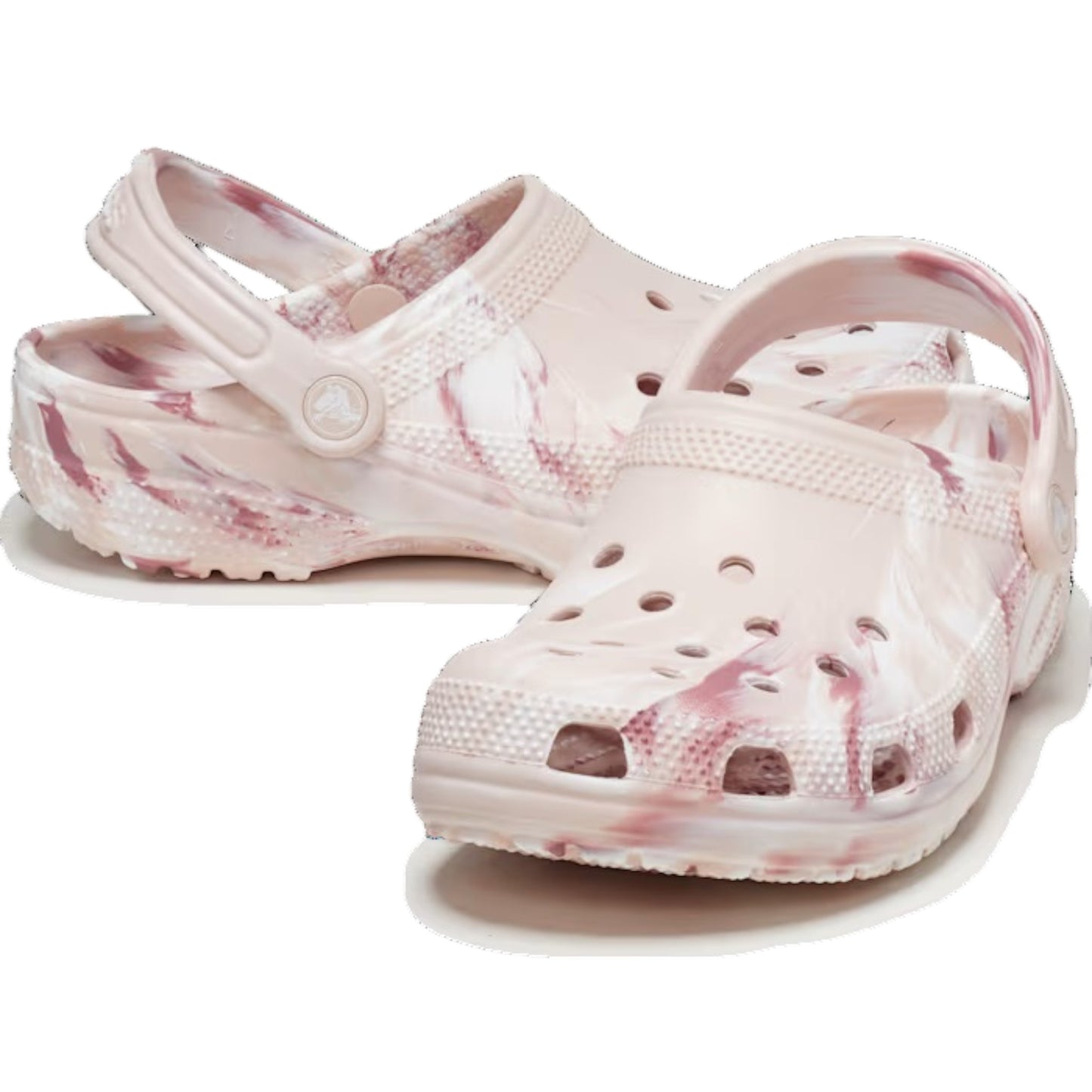 - Crocs Unisex Original Classic Marble Clogs Adults Quartz/Multi - (206867-6WS) - F - L16