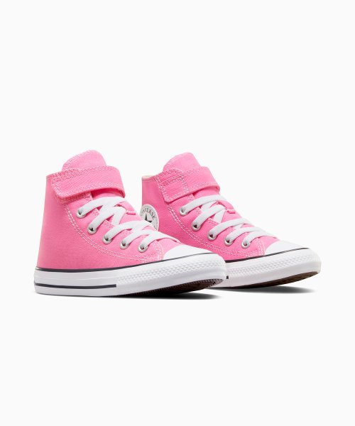 - Converse Chuck Taylor KIDS Seasonal Colour 1V HI Top Pink (A06791) - OPS - R1L1