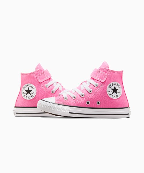 - Converse Chuck Taylor KIDS Seasonal Colour 1V HI Top Pink (A06791) - OPS - R1L1