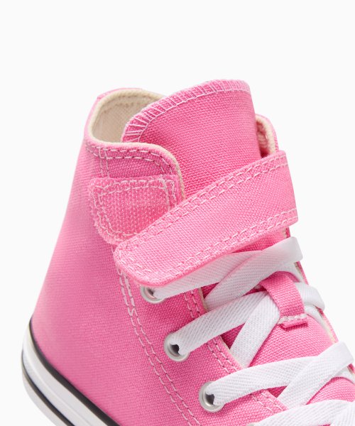 - Converse Chuck Taylor KIDS Seasonal Colour 1V HI Top Pink (A06791) - OPS - R1L1