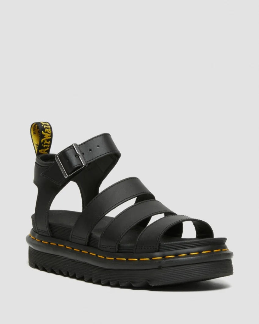 - Dr Martens Blaire 3 strap Sandal Black Hydro Leather (24235001.BLK) - ZL - R2L15