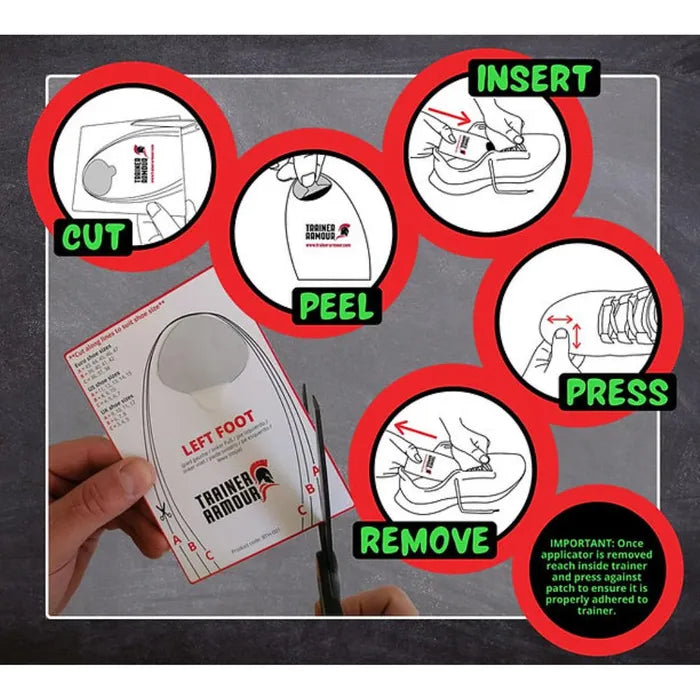 .Trainer Armour Big Toe Hole Preventer Pack - (BTH-001) - F