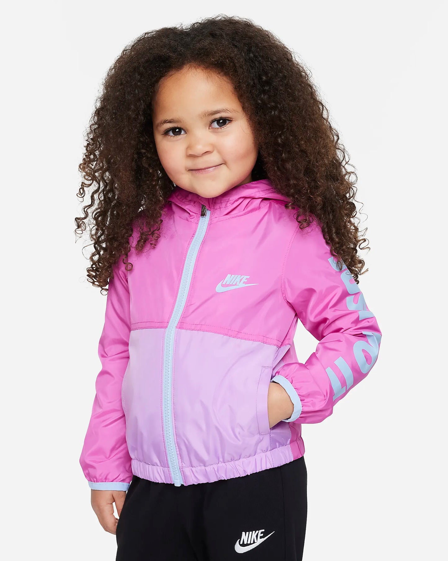 - Nike Girls Toddler 'Just Do It' Windrunner Jacket - (26J320-A9X) - C4