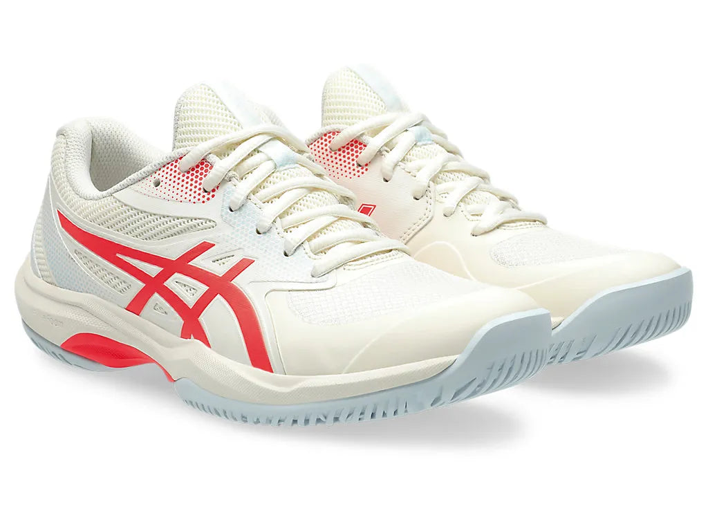 .ASICS GAME FF PICKLEBALL - CREAM/RED - (1042A280-100) - PKL - R2L12