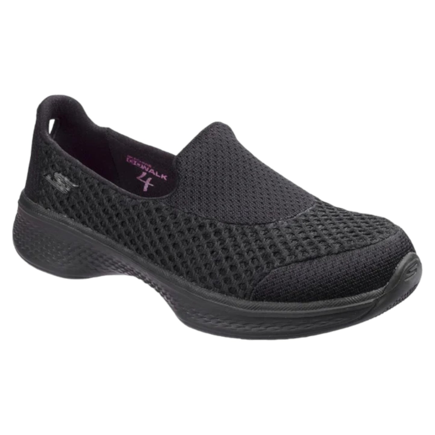 - Skechers Go Walk 4 KIDS Kindle Slip On Trainer - (SN 81118L) - W - F