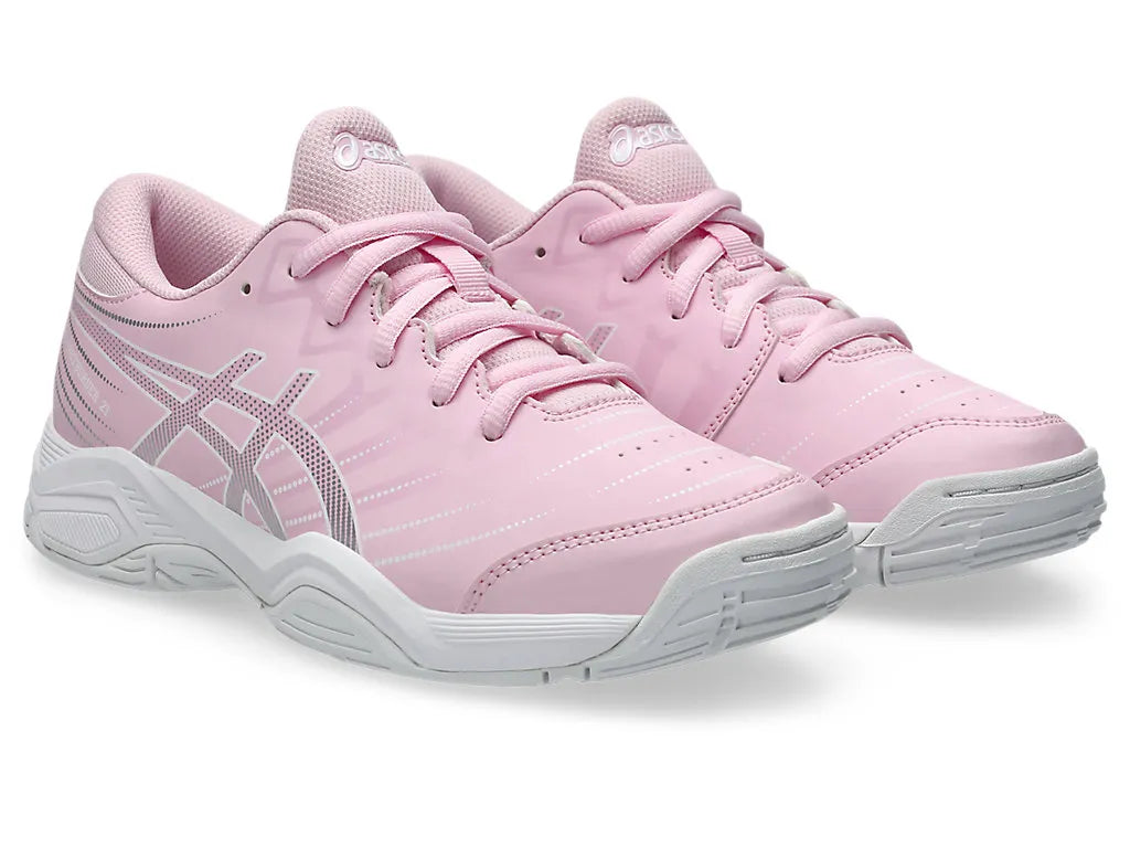 .ASICS WOMEN GEL-NETBURNER 21 GS NETBALL SHOES - COTTON CANDY/WHITE - (1074A046-700) - GST - R2L12