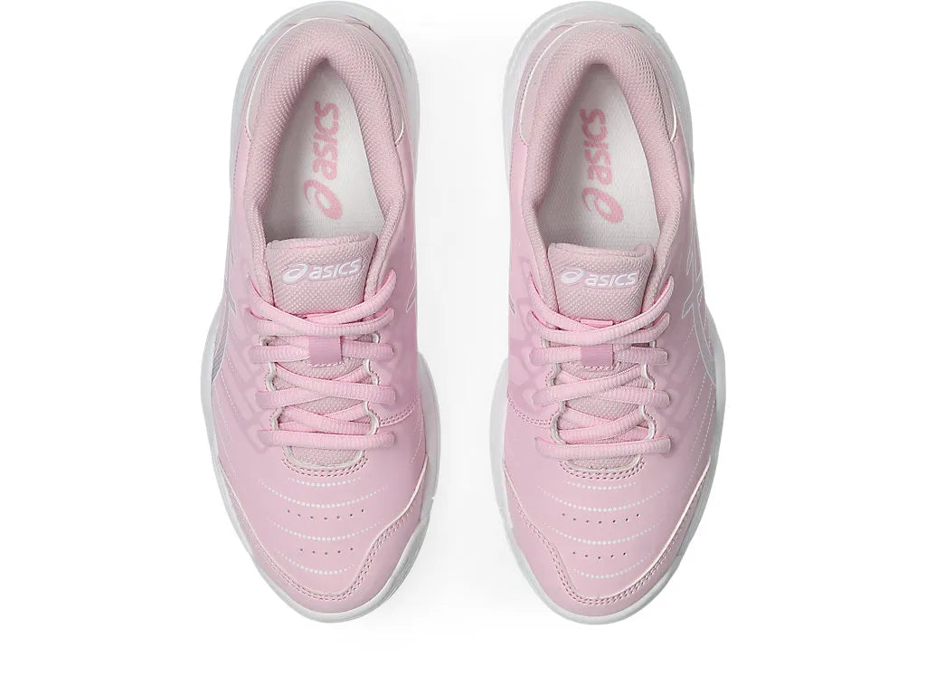 .ASICS WOMEN GEL-NETBURNER 21 GS NETBALL SHOES - COTTON CANDY/WHITE - (1074A046-700) - GST - R2L12