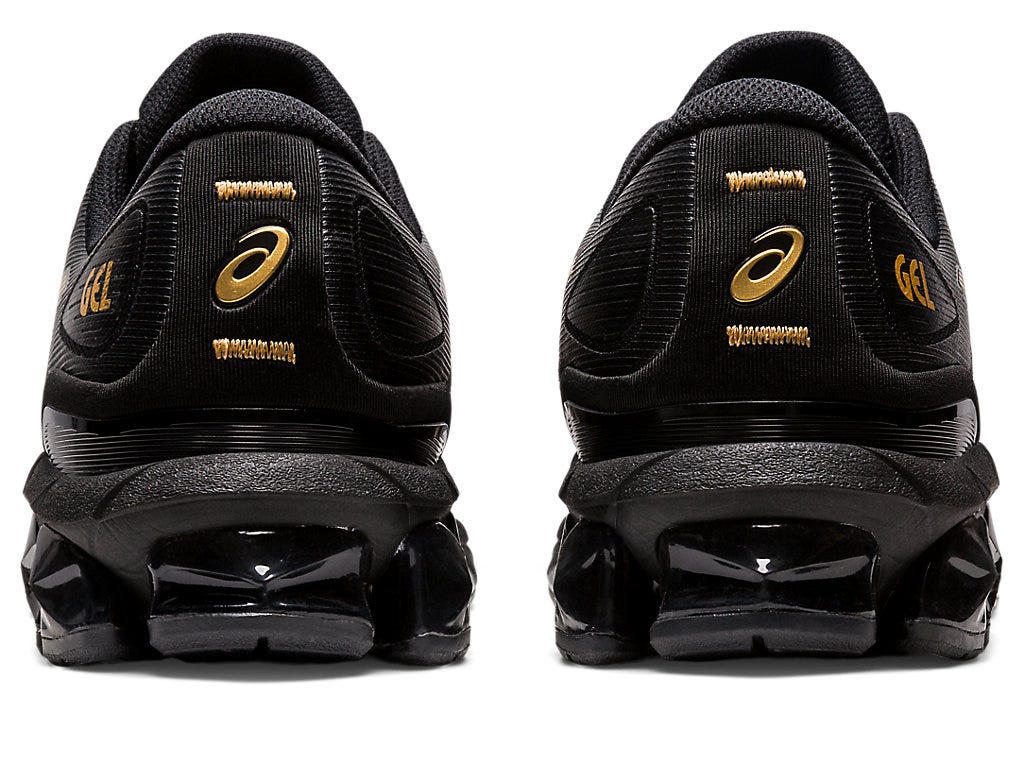 .Asics Mens Gel-Quantum 360 VII BLACK/GOLD - (1201A867-002) - BG - R2L18