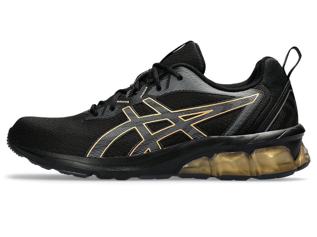 - ASICS GEL-QUANTUM 90 IV BLACK/PURE GOLD - (1201A764.008) - GIV - R2L14