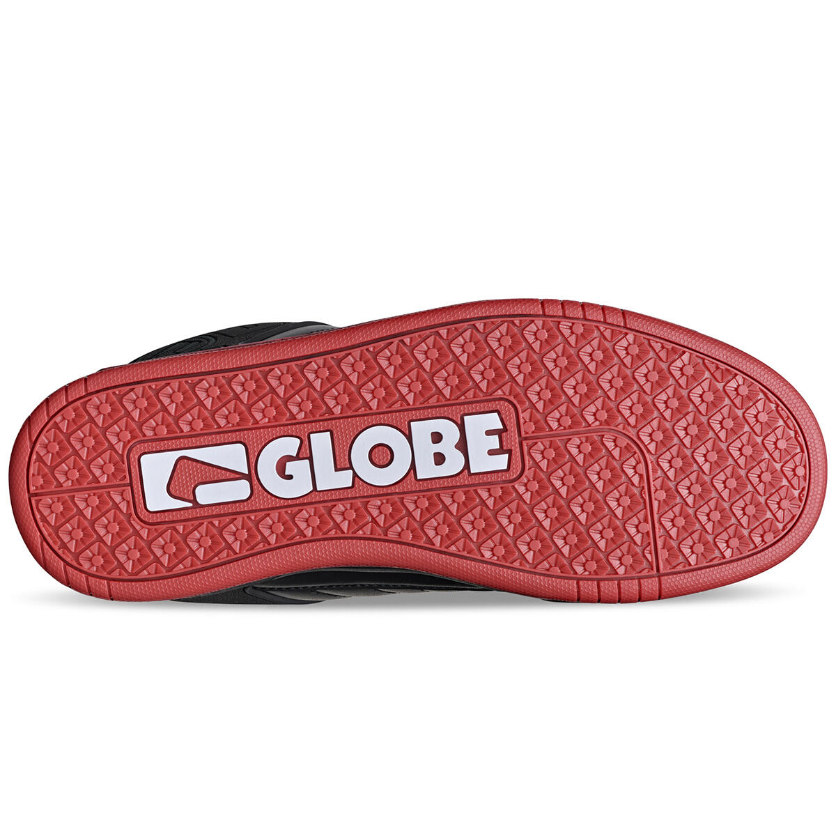 .GLOBE MENS TILT SHOES - BLACK/RED/CHARCOAL COLOUR 10801 - (GBTILT) - BRY - R2L12