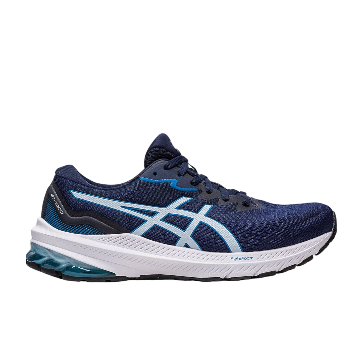 .Asics Womens GT-1000 11 (D FIT) Indigo Blue - (1012B196.422) - WWX - R2L14