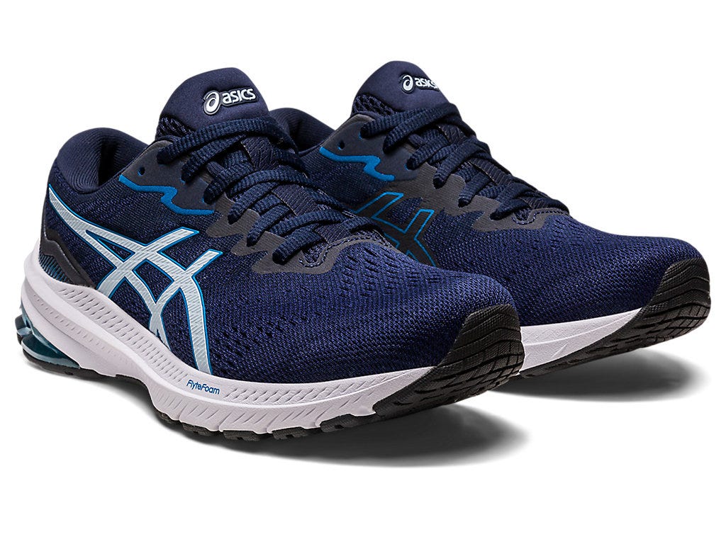 .Asics Womens GT-1000 11 (D FIT) Indigo Blue - (1012B196.422) - WWX - R2L14
