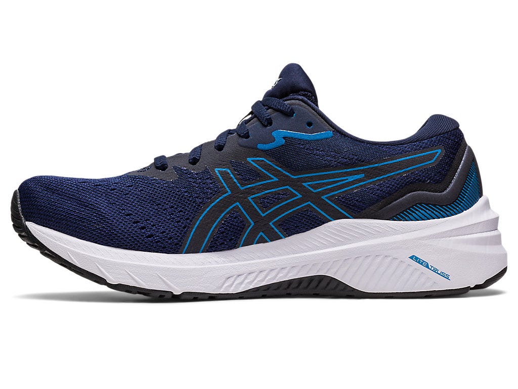 .Asics Womens GT-1000 11 (D FIT) Indigo Blue - (1012B196.422) - WWX - R2L14