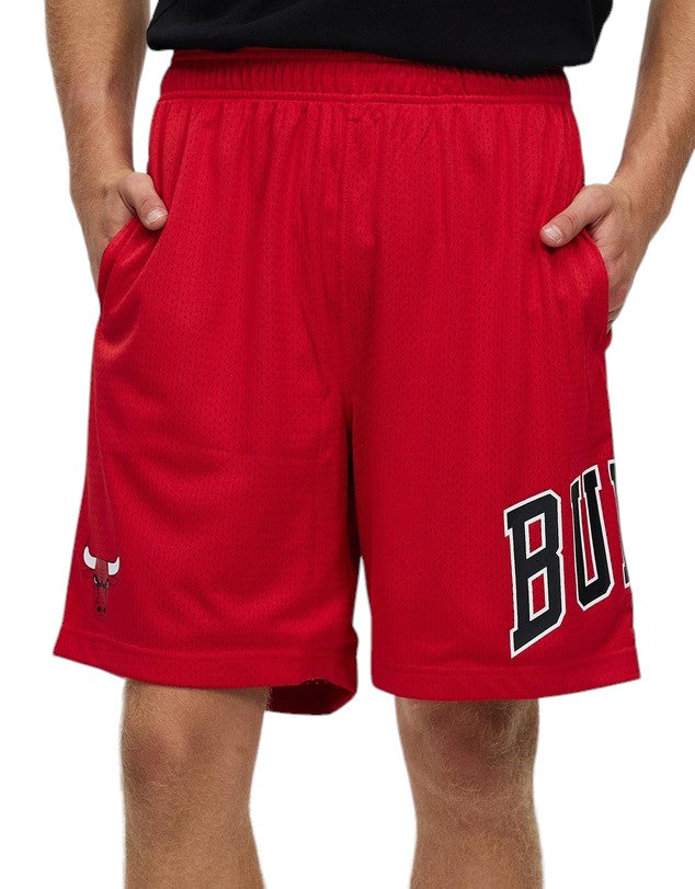 -Mitchell & Ness Mens Wing Shorts Bulls - (7K2M1FETY-BUL) - SH7 - BAS 15