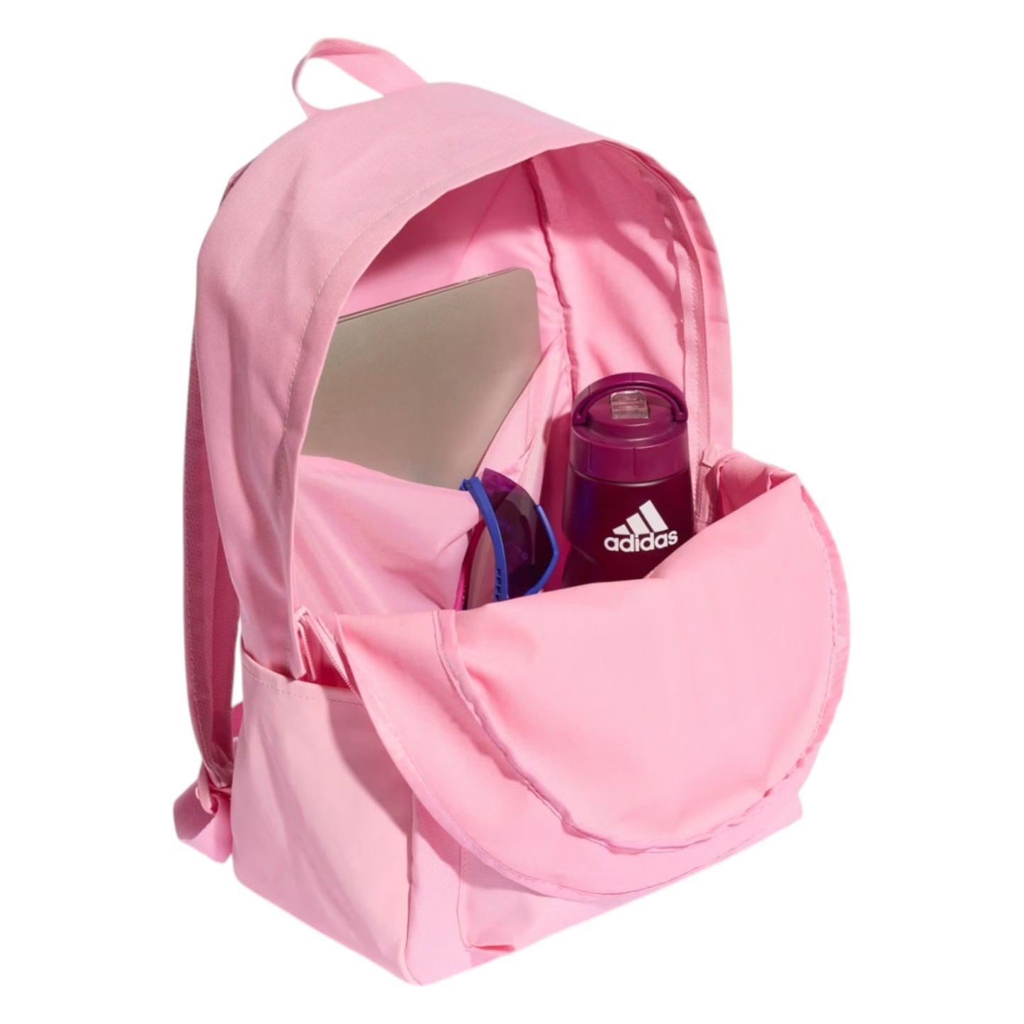 .Adidas Classic Bars 3S Backpack Pink/White - (IS7046) - F