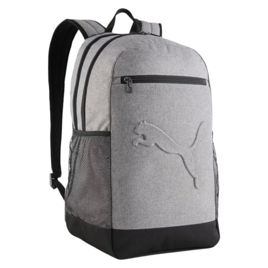 .PUMA Buzz Heather Backpack - Grey/Black - (091350 01)