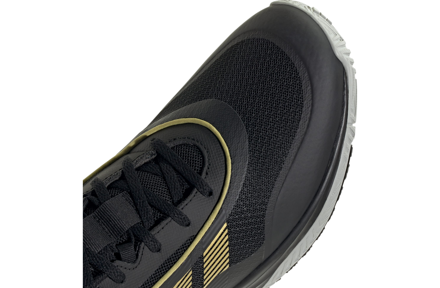 .ADIDAS Own The Game 3.0 Core Black / Gold Metallic - (IF4566) - OG3- R1L3