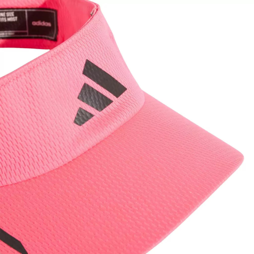 .Adidas Aeroready Running Visor - Lucid Pink/Black Reflective - (IX6657) - F