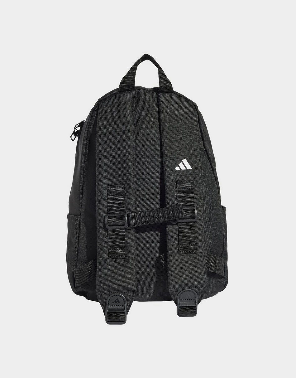 .ADIDAS Logo Backpack Kids (11.5L) - BLACK/WHITE - (JD1303) - F