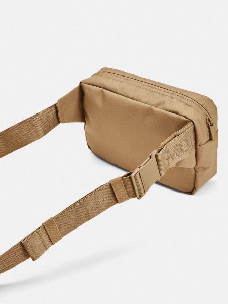 .Under Armour Unisex Loudon Lite Waist Bag Xbody - KHAKI/BROWN - (1381914-234) - F
