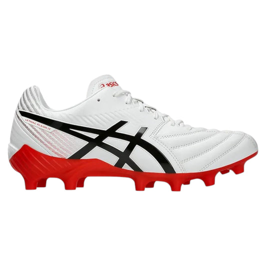 .Asics Mens Lethal Flash IT 3 - WHITE/BLACK/RED - (1111A256.103) - LWR - R2L13