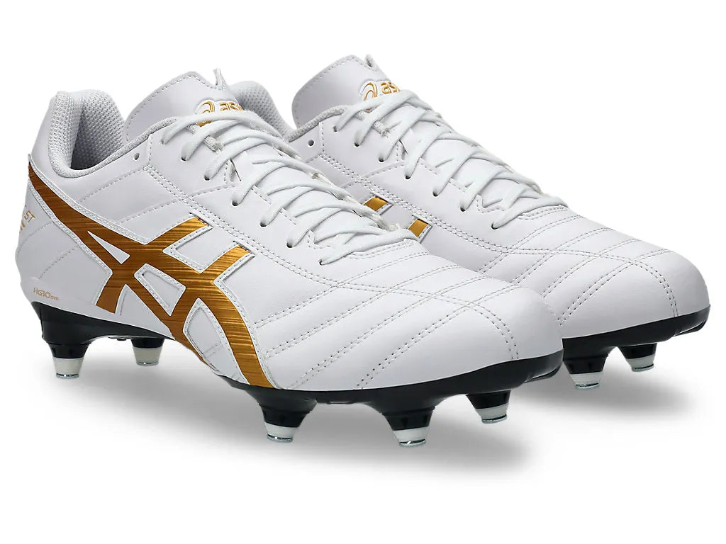 .Asics Mens Lethal Speed ST 2 WHITE / GOLD - ( 1111A079-107 ) - ED - R2L17