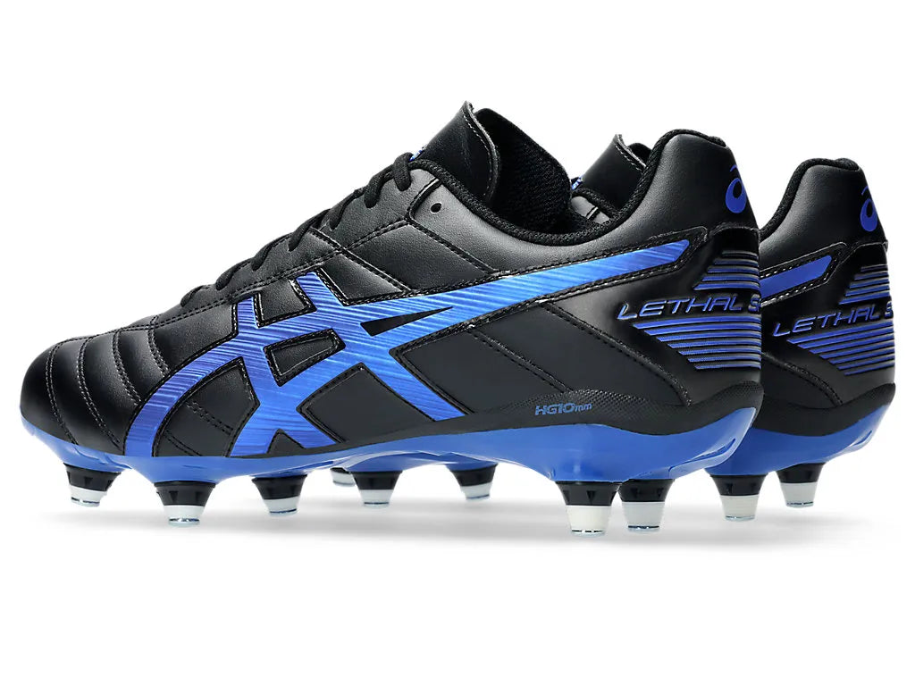.Asics Mens Lethal Speed ST 2 - BLACK/BLUE - (1111A079-007) - BIL - R2L17