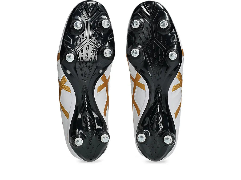 .Asics Mens Lethal Speed ST 2 WHITE / GOLD - ( 1111A079-107 ) - ED - R2L17