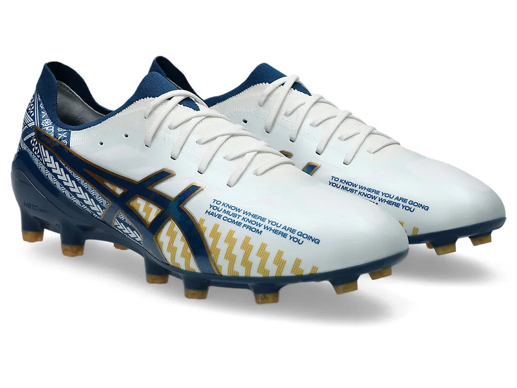 .ASICS MENS MENACE 5 VOYAGER - WHITE/BLUE - (1111A274-100) - MV5 - R2L17