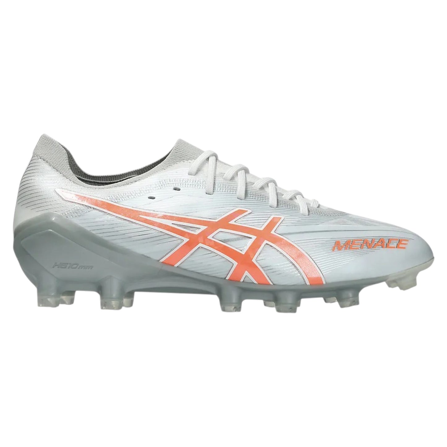 .ASICS MENS MENACE 5 - WHITE/VIVID CORAL - (1111A246-102) - MWV - R2L17