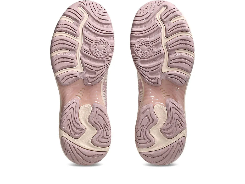 .ASICS WOMEN NETBURNER PROFESSIONAL FF 4 NETBALL SHOES - PEARL PINK/MORGANITE - (1072A097-701) - PP - R2L14