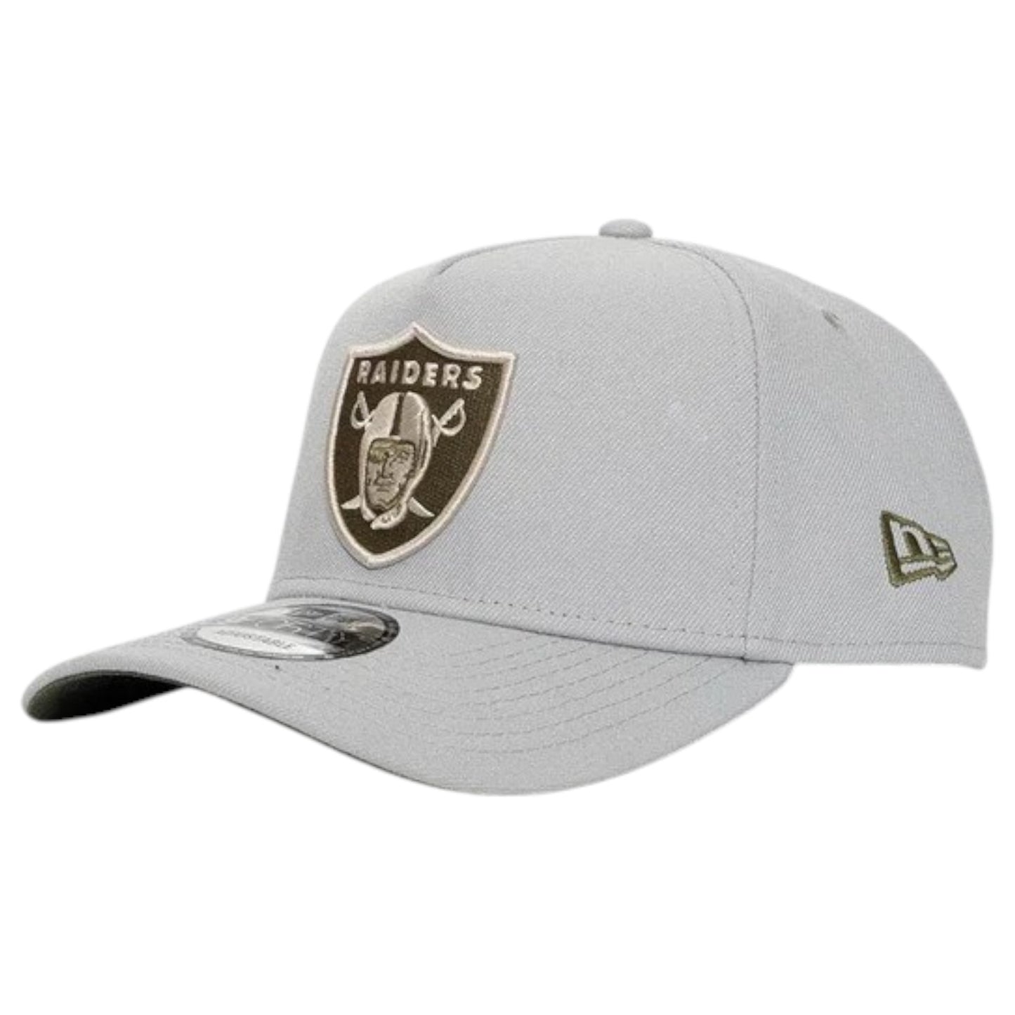 .NEW ERA 940 A-FRAME LAS VEGAS RAIDERS SNAPBACK - NEW OLIVE - (12891464) - F