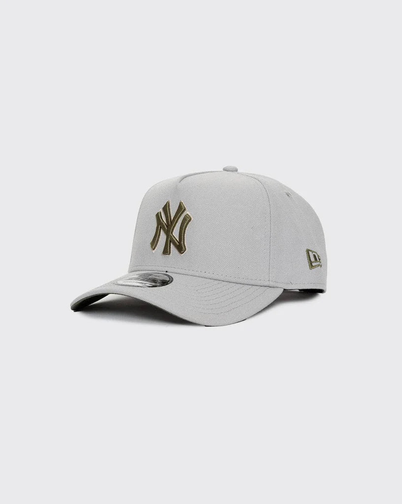 .NEW ERA 940 A-FRAME NEW YORK YANKEES SNAPBACK - NEW OLIVE - (12891453) - F