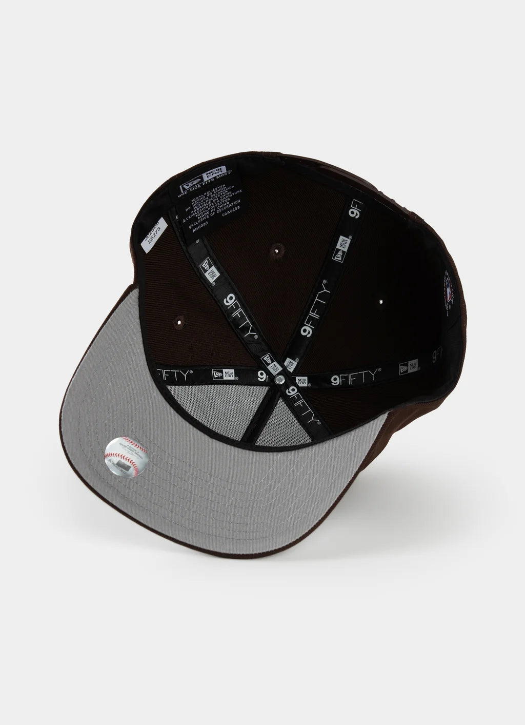 .New Era MLB 9Fifty A-Frame NY Yankees Snapback - BROWN - (60766876) - F